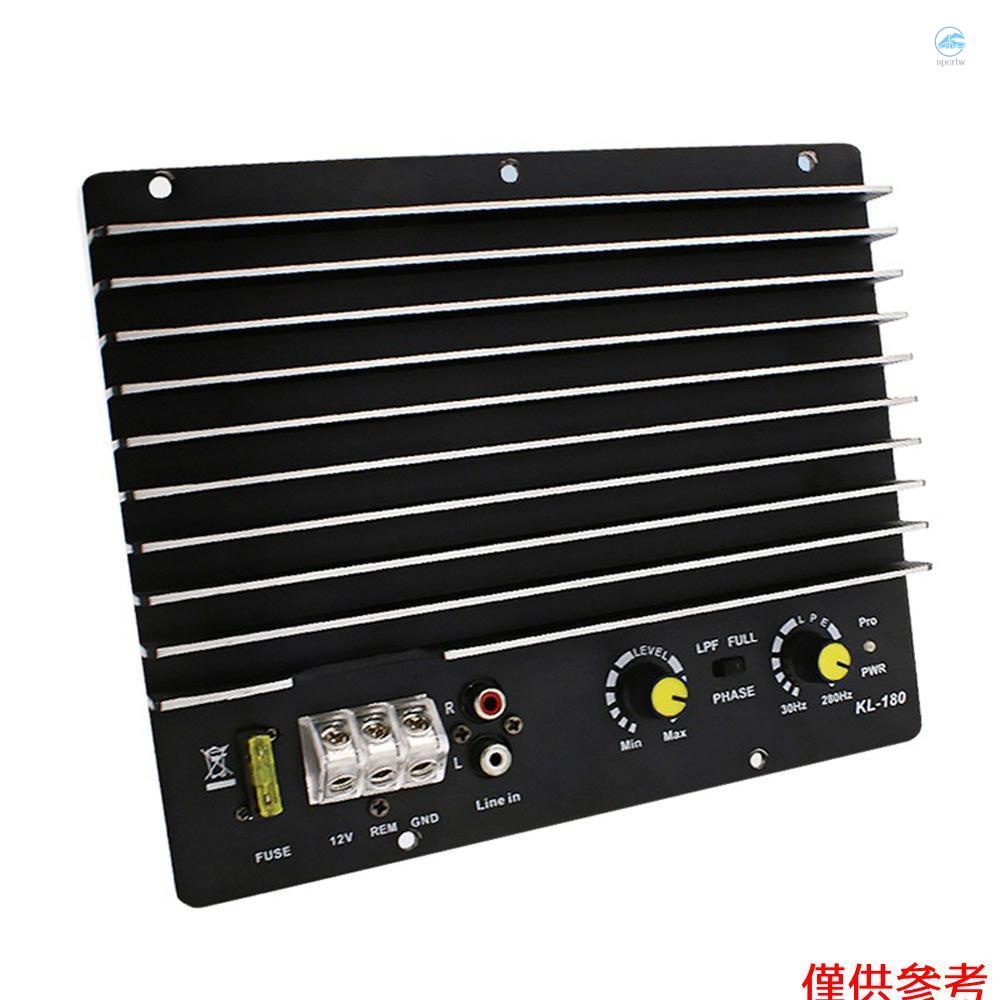 Cw 12V 1000W 汽車音頻功率放大器低音炮功率放大器板音頻 Diy 放大器板汽車播放器 KL-180