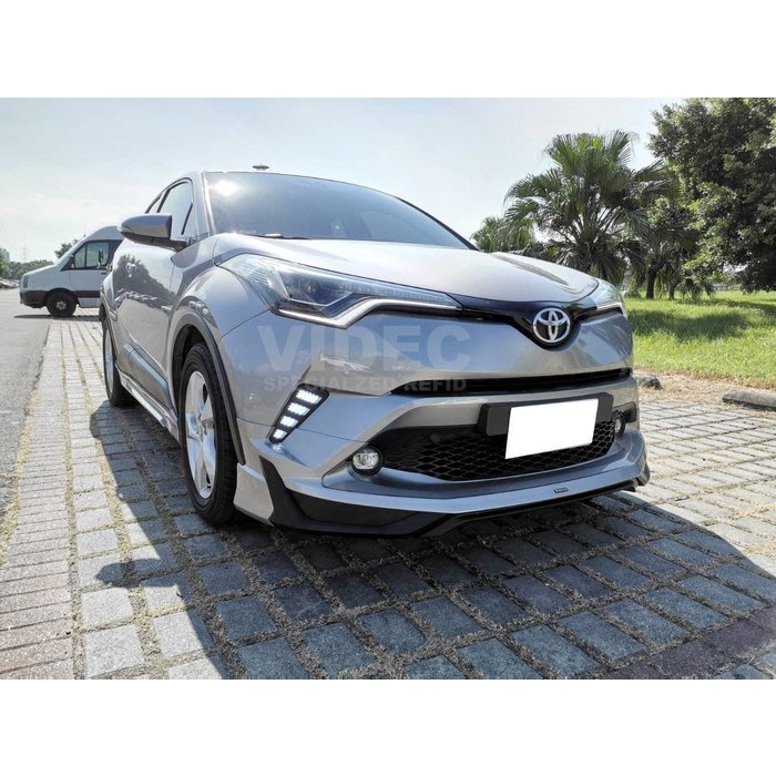 威德汽車精品 TOYOTA 豐田 17 CHR C-HR M版 樣式 空力套件 前下巴 側裙 後下巴 PP 蒙娜麗莎