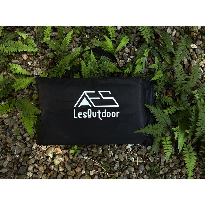 【LES Outdoor】萊斯自製全黑化 帳篷防水天幕地墊 / 3x3m 地墊 天幕 野餐墊 防潮地墊 地布 露營 野營