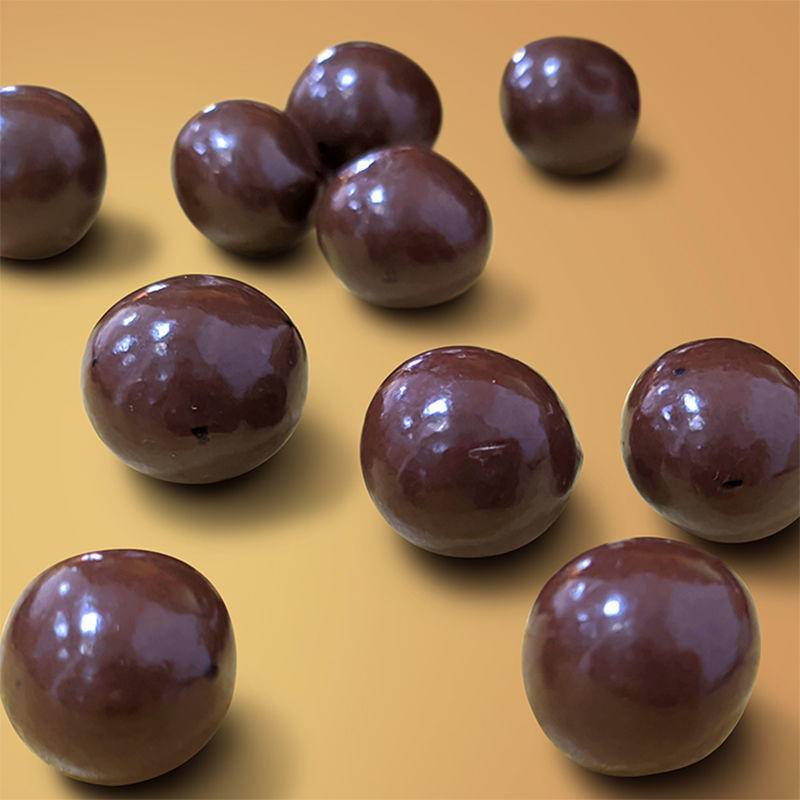 酸奶山楂球500g抖音同款網紅夾心黑巧克力山楂球休閒零食小吃100g