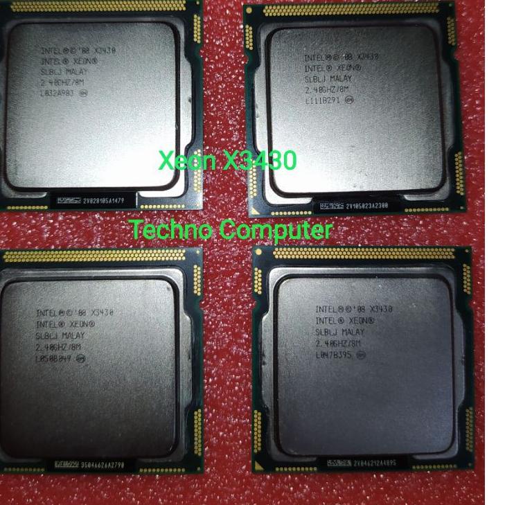 7e7s7 處理器 Intel Xeon X3430 X3440 X3450 X3460 X3470 Socket LG