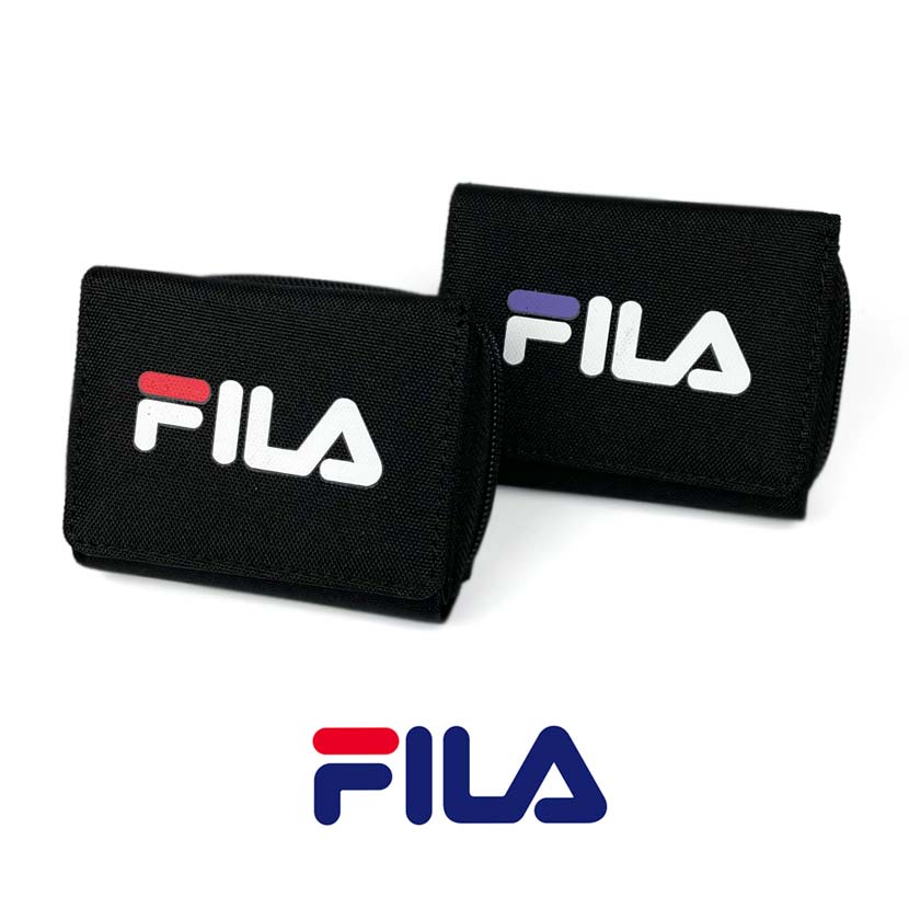 風雅日和💖日本進口 正版 FILA 短夾 迷你三折式 素色印花LOGO 票卡夾錢包 零錢包 (fl-802) IXX