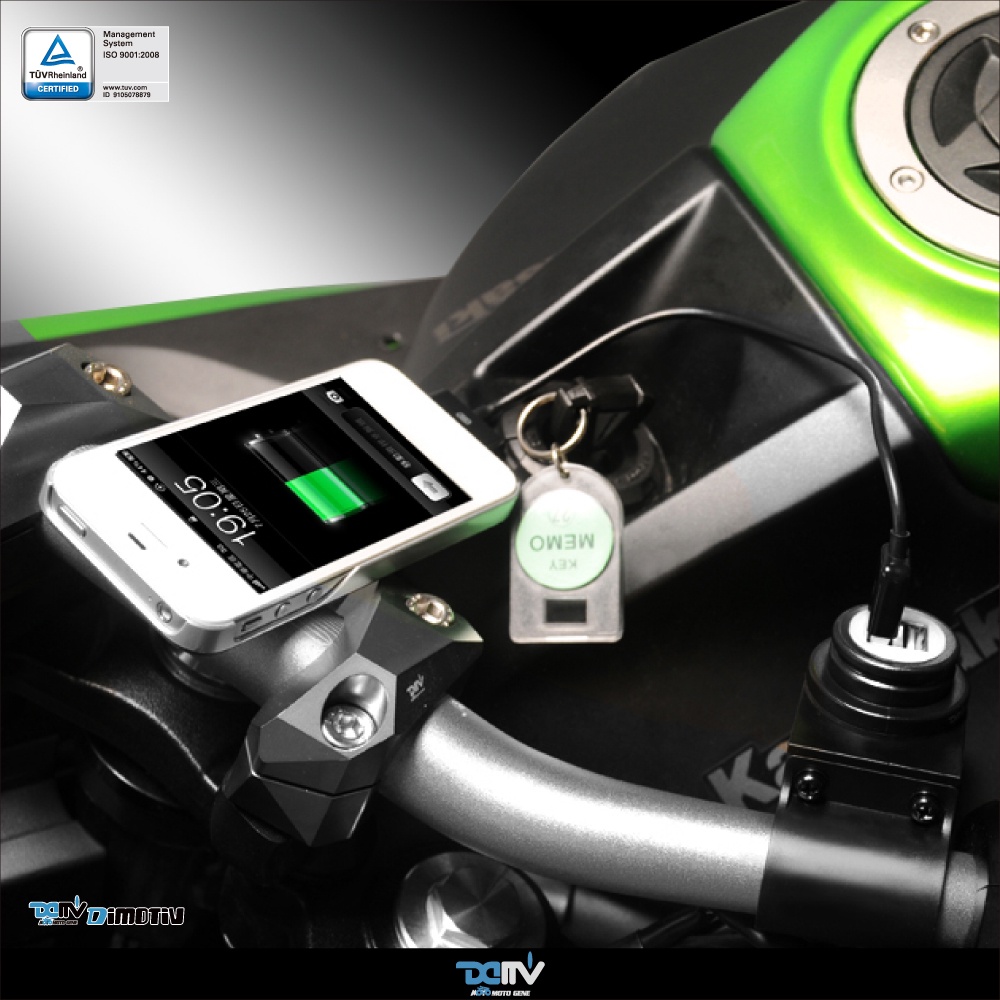Dimotiv Usb 外接電源供應器 防水型 1cm Honda Cb1100 Cb400 Msx125 Dmv 蝦皮購物