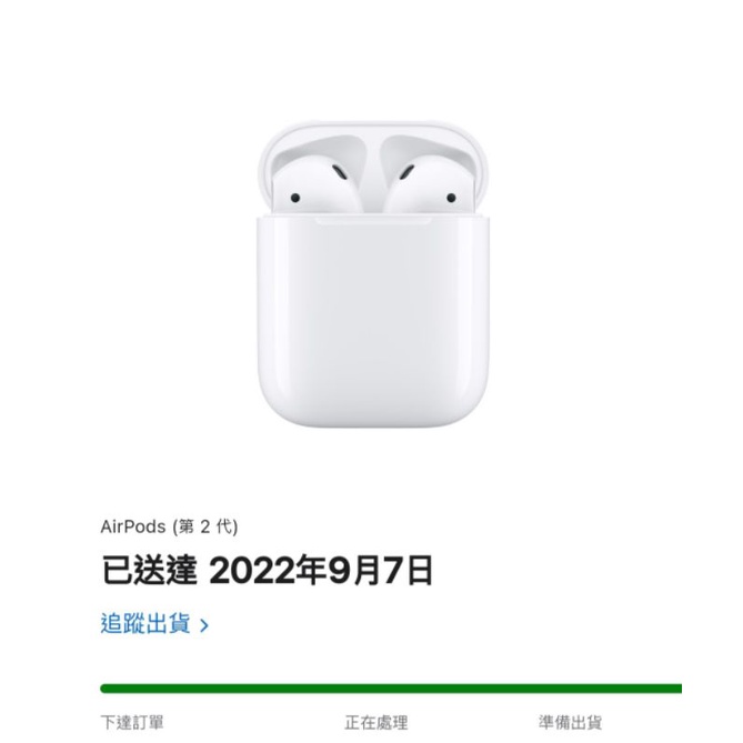 Apple Airpods 2 二代 全新未拆封 2022