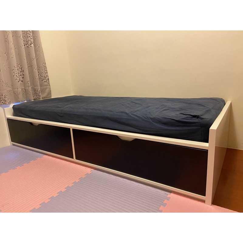IKEA二手單人床架（含床墊）