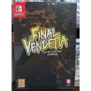 【全新現貨】NS Switch遊戲 Final Vendetta 終極復仇 超級限量版 全球限量發行 類格鬥三人組