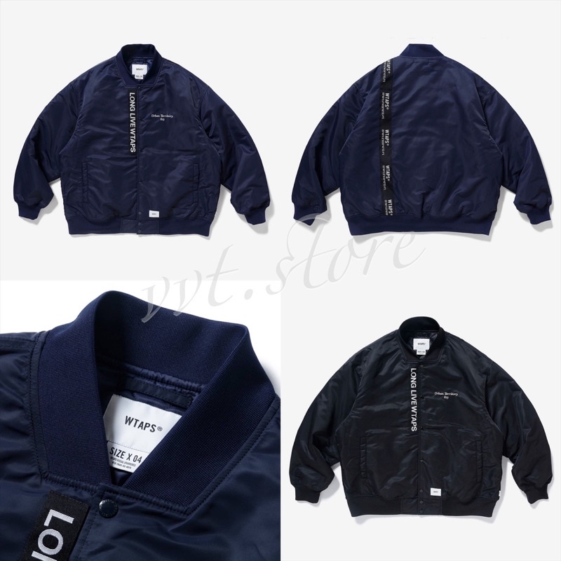 WTAPS 22AW TEAM / JACKET / NYLON. TWILL. UT813 棒球 外套 夾克 風衣