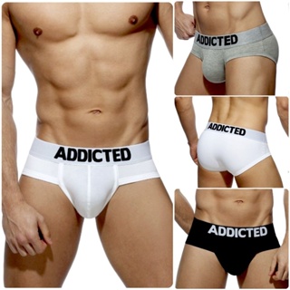 【ADDICTED 】經典款LOGO標誌三角褲 AD性感情趣內褲-AD467 《Men Style》