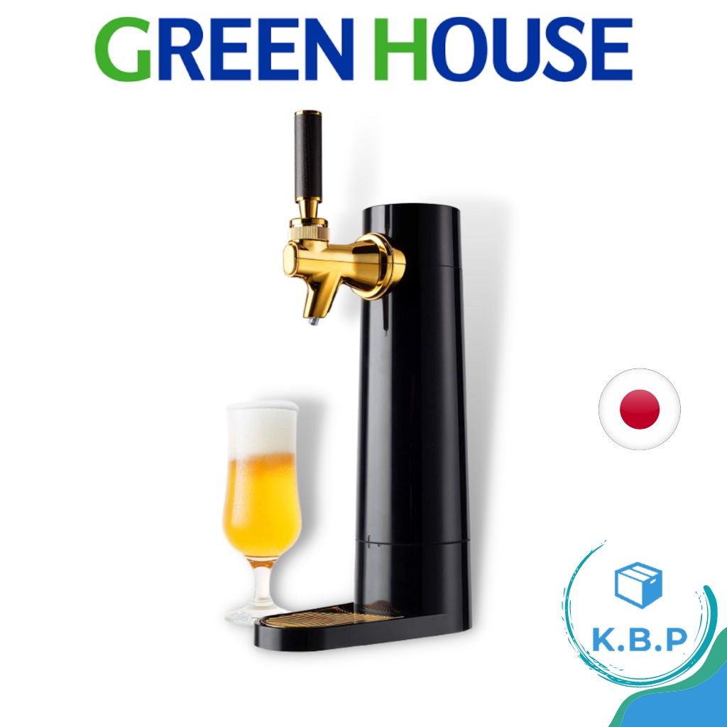 日本 GreenHouse GH-BEERD 啤酒發泡機 細緻泡沫 超音波啤酒機 新款 發泡機 BEERO BEERK