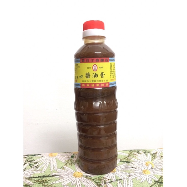 高興醬油膏 醬油膏 面攤用甜味醬油膏 500ml