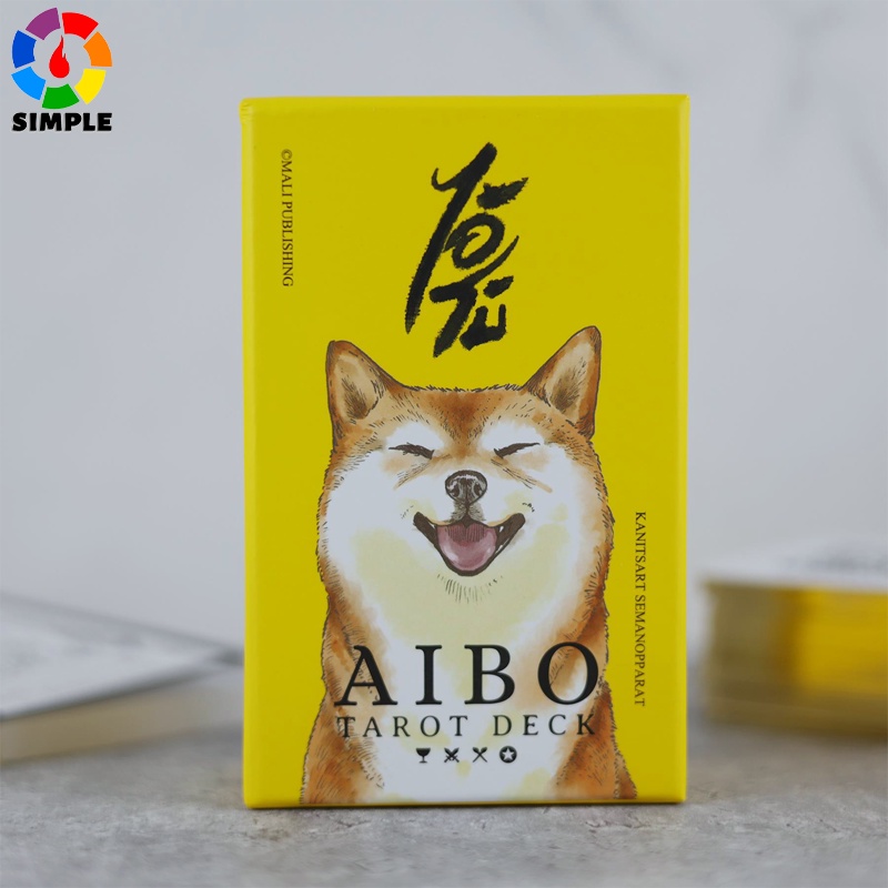 【桌遊志】可愛狗狗艾博塔羅牌 Aibo Tarot