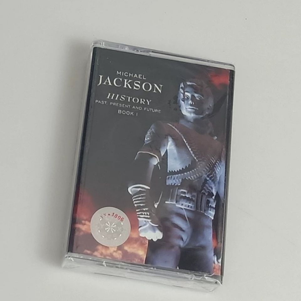 Z03 Michael Jackson傑克遜磁帶 懷舊經典老歌 英文經典 隨身聽磁帶 Brand New Sealed