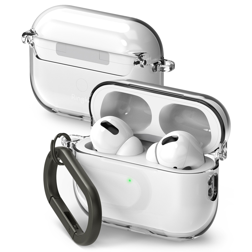 Ringke AirPods Pro 2nd 透明硬質保護套鉸鏈盒