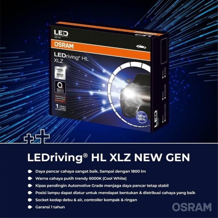 Osram Ledriving Xlz H1 H4 H7 H8 H11 H16 Hb3 Hb4 Hir2 白色 Led