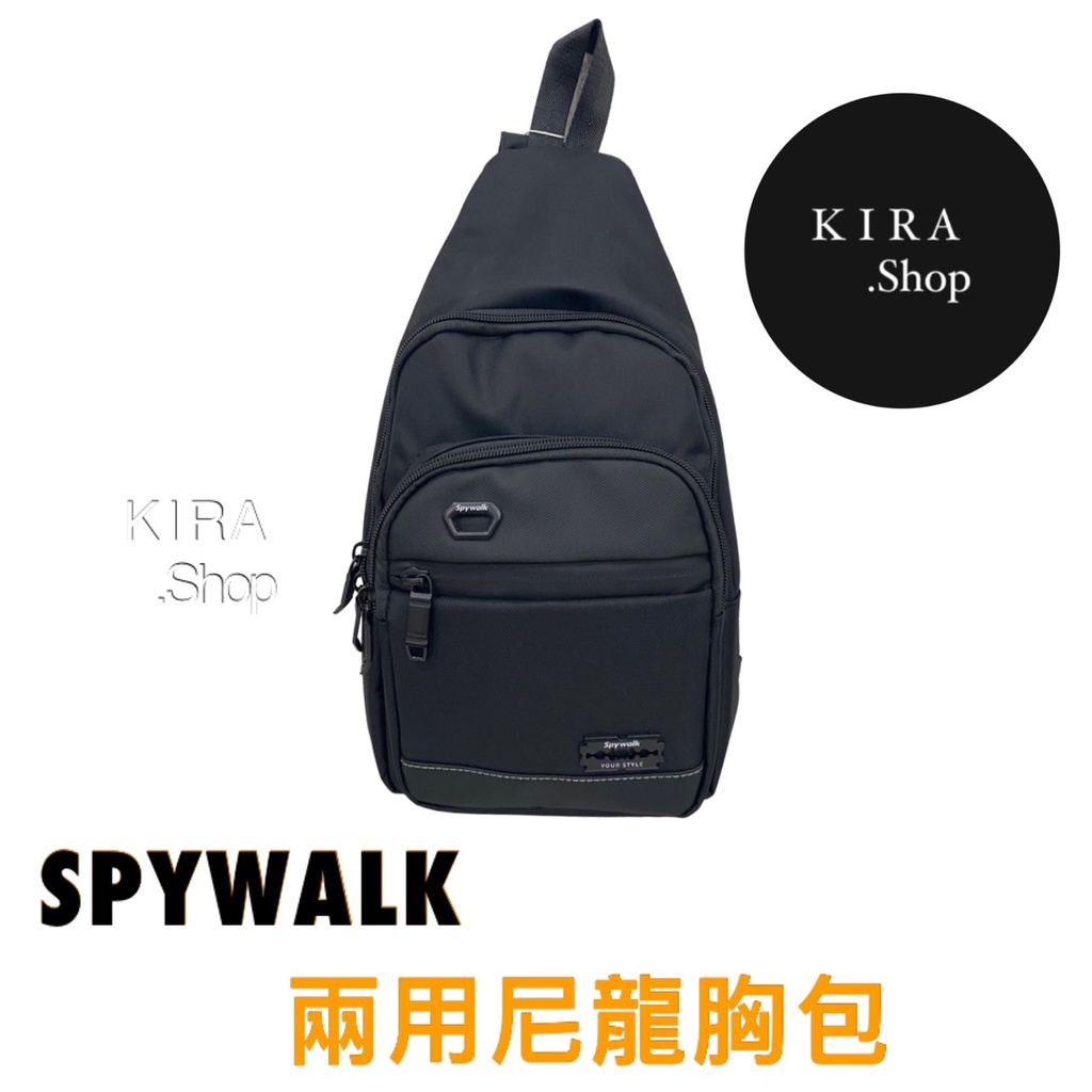 SPYWALK 防水尼龍單肩 雙肩背包 單肩包 側背包 胸包 男用包 單肩包 (現貨)