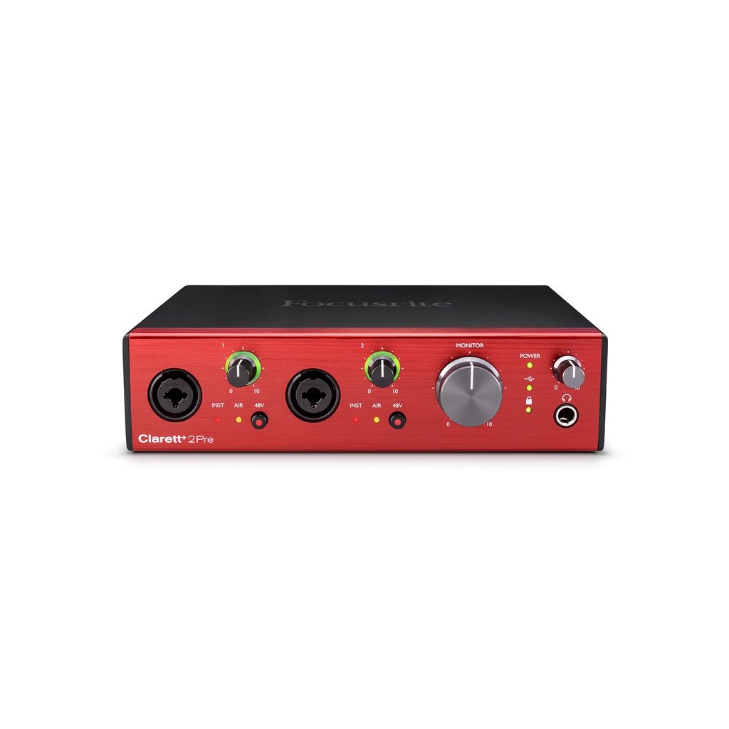 【標緻音響】Focusrite Clarett+ 2Pre 錄音介面 台灣公司貨