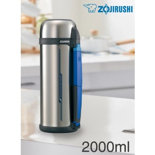 【ZOJIRUSHI 象印】廣口不鏽鋼真空保溫瓶2L(SF-CC20)