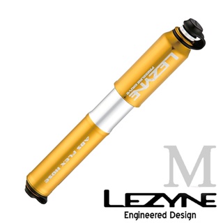 【出清】LEZYNE PRESSURE DRIVE鋁合金高壓打氣筒(黑/金)