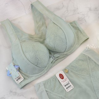 【獨降現貨】曼黛瑪璉 綻美 前扣 R10002【F75/F80】淡湖綠BG 內衣-喬妮內衣專賣