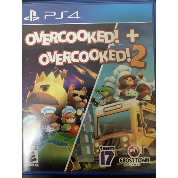 ps4遊戲 煮過頭1+2合輯 胡鬧廚房 overcooked 光碟良好無刮