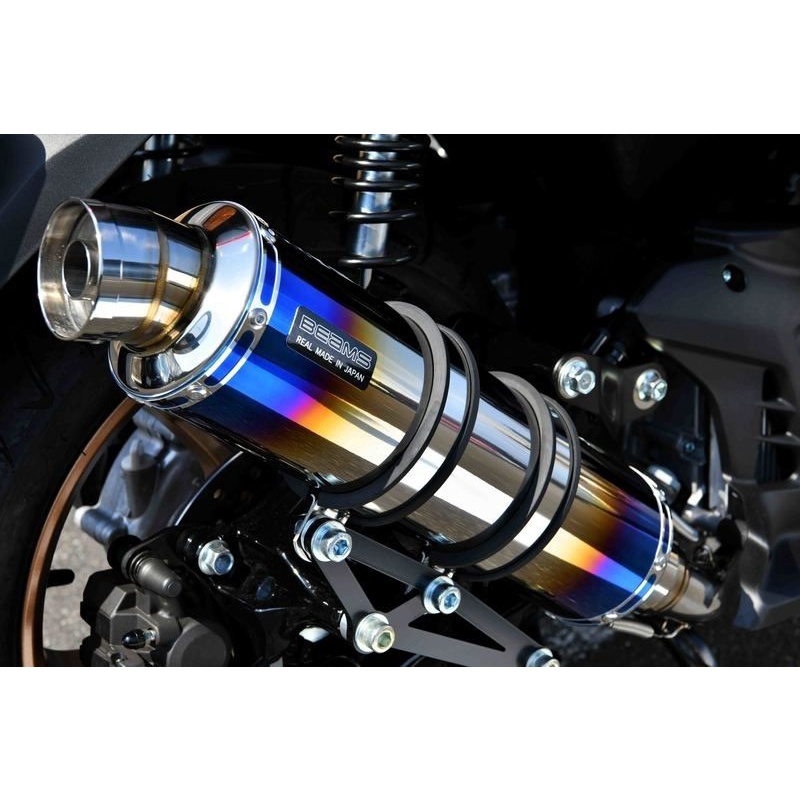 HYM豪元車業,,『R-EVO』全段排氣管 日本合格 日本政府認證 白鐵 鍍鈦 鍍黑 排氣管  N-MAX (21-)