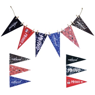 Matchwood 2015 Pennant 美式三角旗幟 六張一組 居家店面活動派對 裝飾掛飾露營佈置 官方賣場
