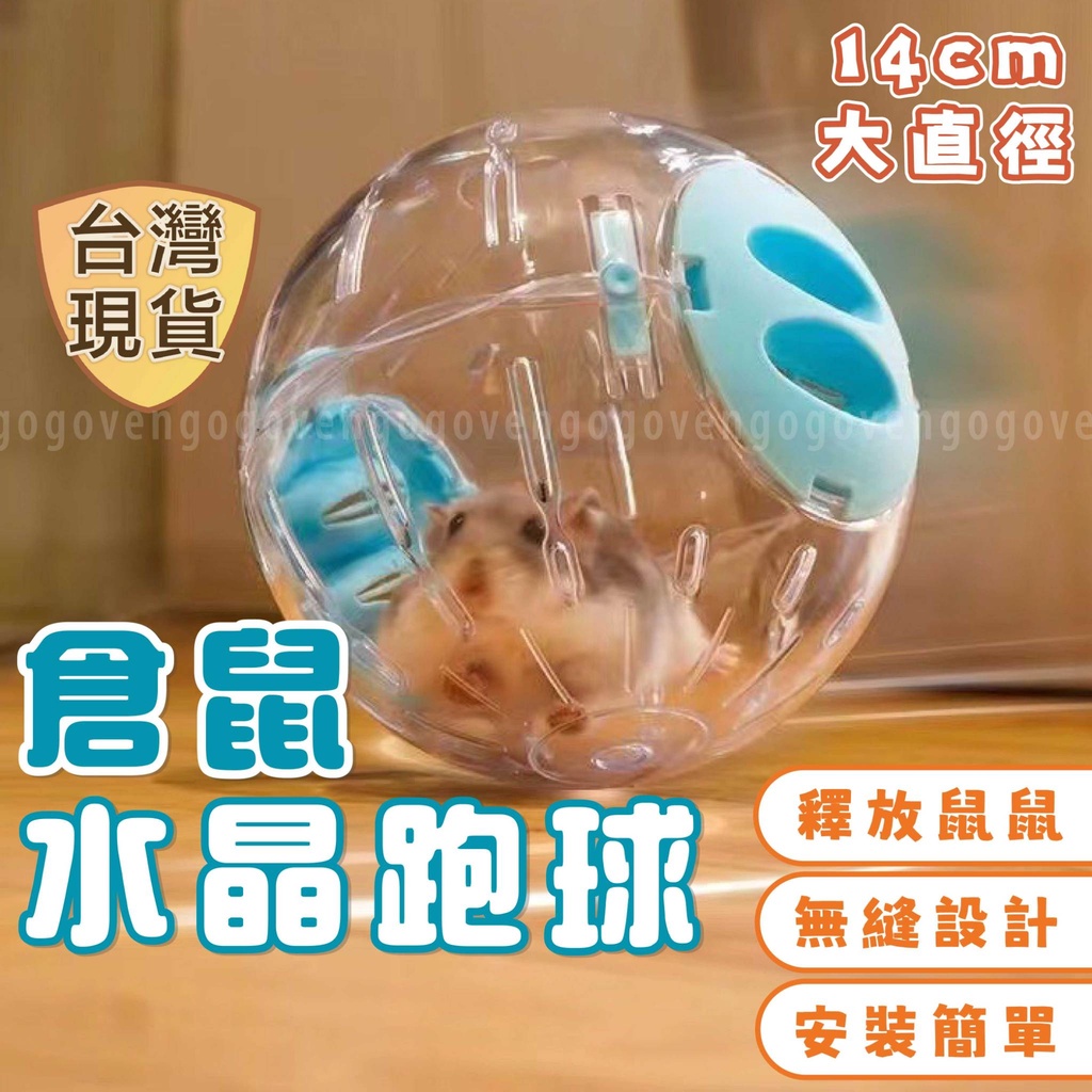 [台灣現貨] 倉鼠球 倉鼠跑球 倉鼠滾輪 倉鼠滾球 倉鼠玩具 鼠球 小寵玩具 寵物球 水晶滾球 跑球 寵物用品