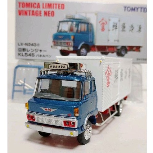 Tomytec 1/64 TLV LV-N243c HINO RANGER KL545 日野 鮮魚冷凍 大貨車 卡車