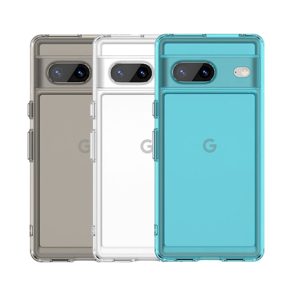 Google Pixel 7 Pro / 7 5G 保護殼 防摔全包式手機殼透色壓克力面板包覆保護殼手機背蓋獨立按鍵
