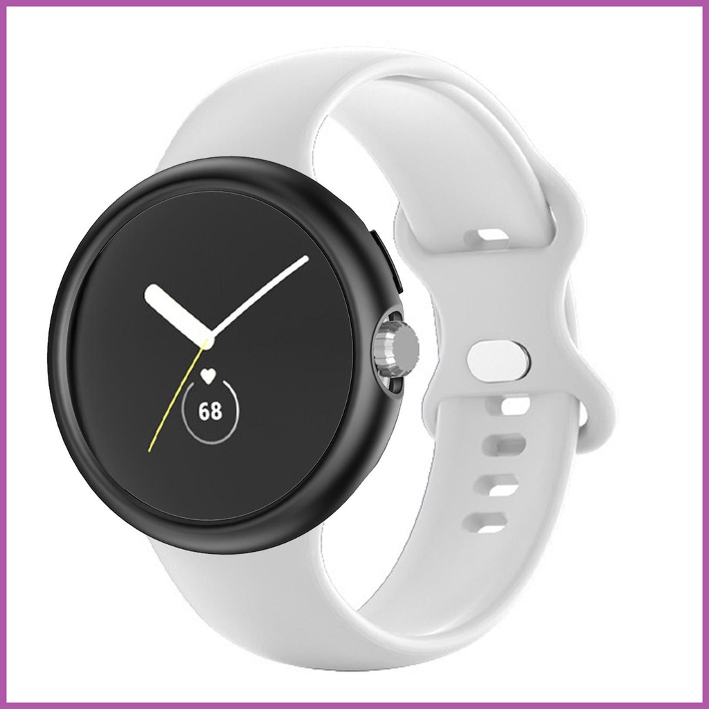 適用於 Google Pixel Watch 錶帶保護套的全軟透明 TPU 保護套, 適用於 Pixel Watch 2