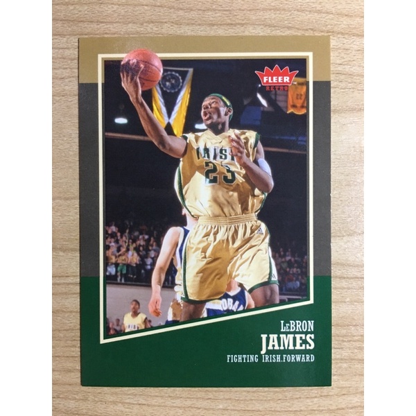 fleer retro 13-14 LEBRON JAMES nba 球員卡 湖人