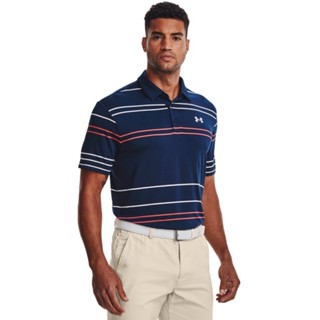 Under Armour 短袖 POLO衫 運動上衣 男 Playoff 2.0 男 1327037-474 海灣藍