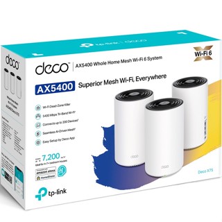 公司貨~TP-Link Deco X75 AX5400 wifi分享器 wifi6 三頻無線網路 路由器 大坪數專用