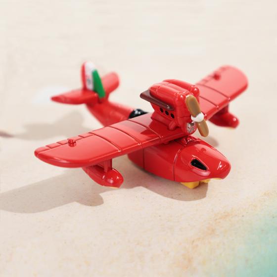 日本橡子共和國 正版 紅豚 紅豬 宮崎駿吉卜力 飛機模型 紅色飛機  造型飛機