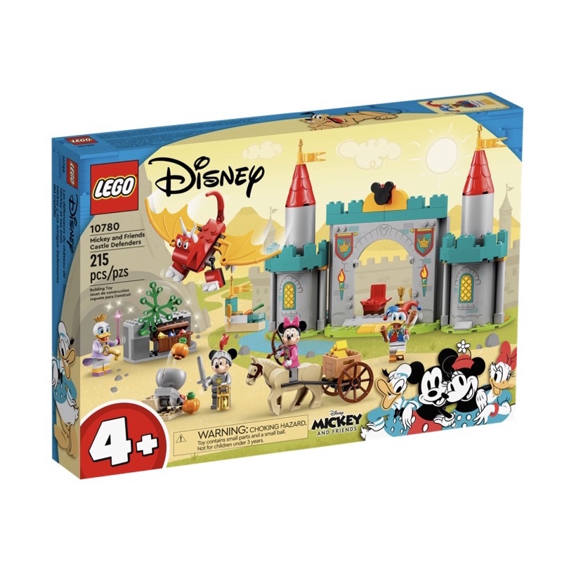 LEGO 樂高 10780 米奇和朋友們的城堡守衛 迪士尼系列 米妮 唐老鴨