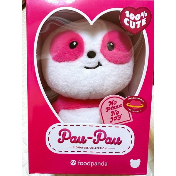 官方正版製造 foodpanda熊貓 胖胖達娃娃 周邊商品 布玩偶禮物