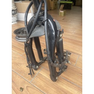 (稀有品)SYM GY6迪爵TLAD碟煞前叉套件組，含輪圈