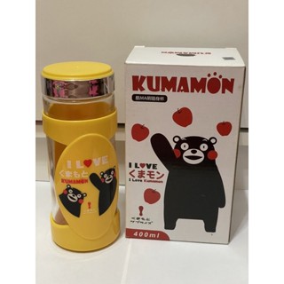 KUMAMON隋身杯 玻璃杯 水杯 熊本熊 全新未使用 包裝完整 聖誕禮物