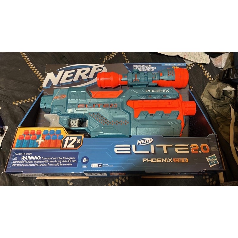 NERF 菁英系列 Elite 2.0 復活者 CS-6 全新 電槍 電動 軟彈槍 射擊器