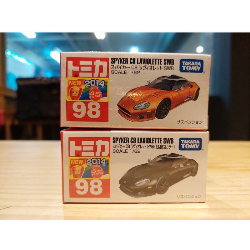 Tomica 98 Spyker c8 Leviolette swb 新車貼