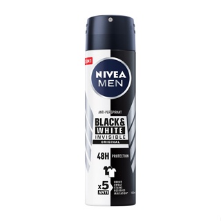 妮維雅 NIVEA 男士止汗爽身噴霧 無印乾爽系列150ml