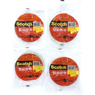 【阿翔小舖】『3M』Scotch雙面膠帶668/15yd/6mm、12mm、18mm、24mm