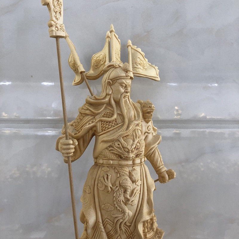 関二爺 武財神 銅像 工芸品美術品 置物