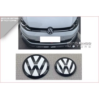 福斯 VW GOLF 6 GOLF7 GOLF 7.5 GOLF 8 標誌 logo 白黑 亮黑 標 前標 引擎蓋標