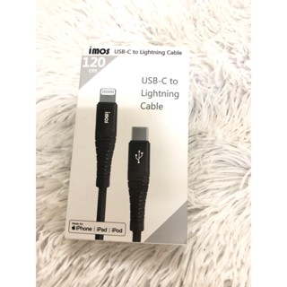IMOS iPhone USB C 原廠MFi認證線數據線快充線充電線原廠傳輸規格(防鯊網編織)