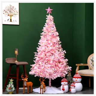 粉色聖誕樹套餐 聖誕樹 DIY 耶誕節 聖誕佈置 聖誕節 佈置用品 1.2米/1.5米/1.8米/2.1米