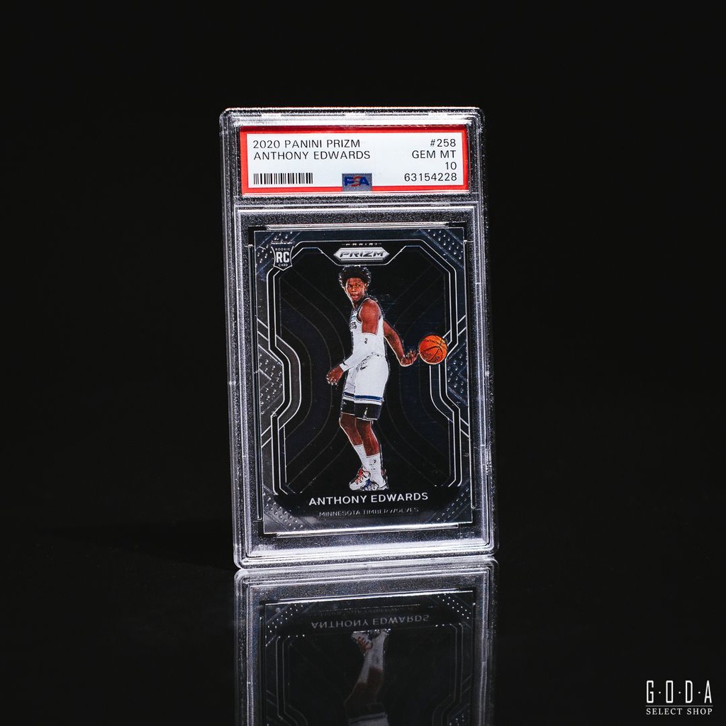 (球員卡) 2020 PANINI PRIZM ANTHONY EDWARDS #258 球員卡 PSA10