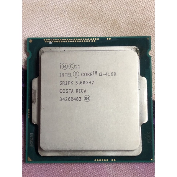 [二手]Intel 1150腳位 i3 4160 四代 CPU