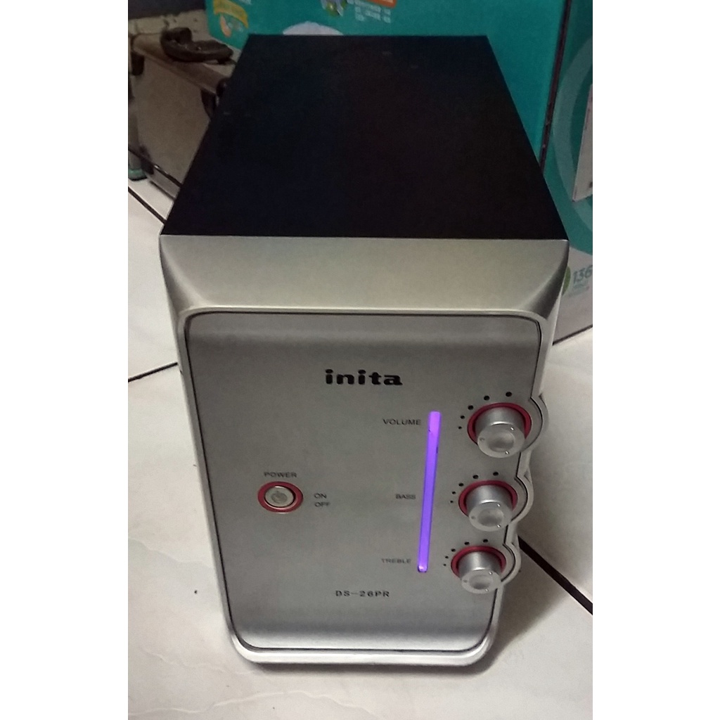 inita DS-26PR 1對2多媒體喇叭 重低音音箱~