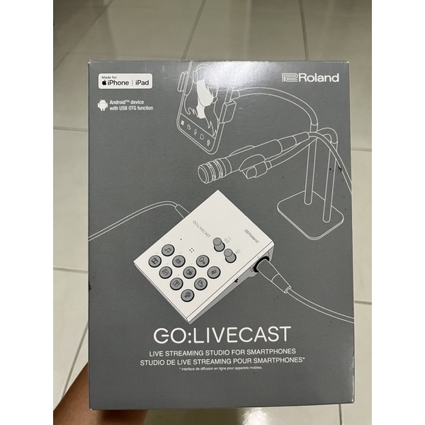 【二手】Roland GO:LIVECAST 手機多功能直播機 / 可雙鏡頭子母畫面